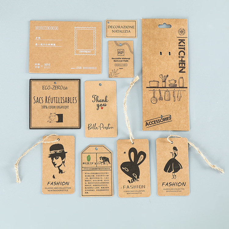 Zeal X випускає екологічно чисті бірки з крафт-паперу для екологічного пакування