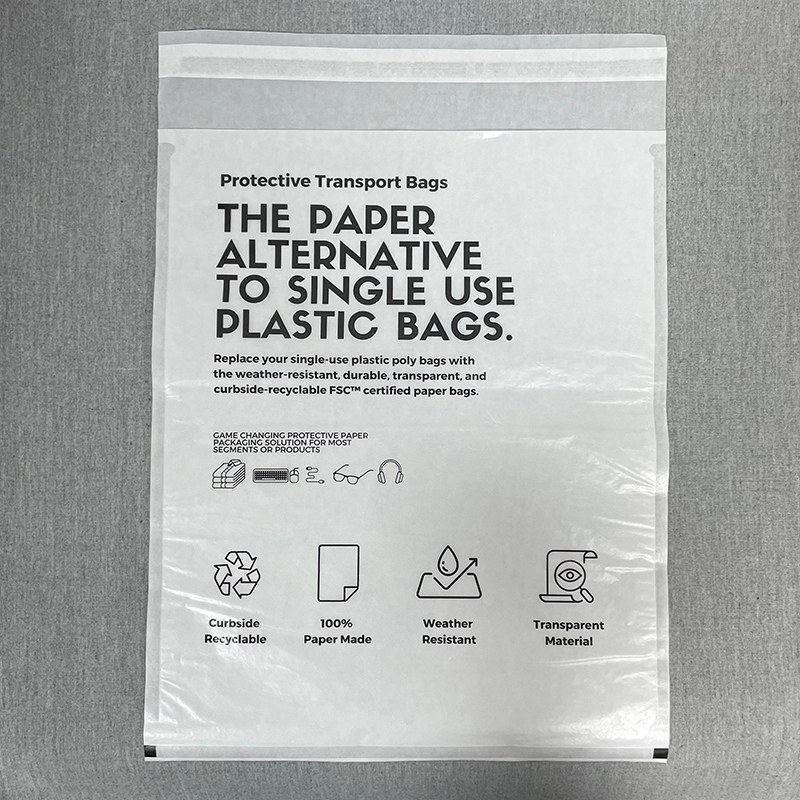 Виробник нестандартних біорозкладаних паперових пакетів із пергаміну, без пластику